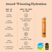 fourfive Plus Hydro - Electrolyte Tablets - Orange & Mango